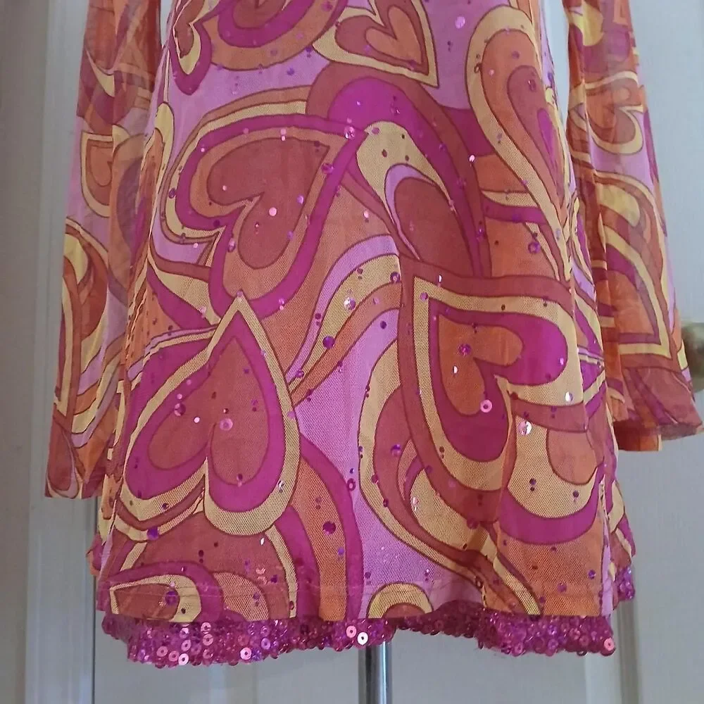 Justice pink orange